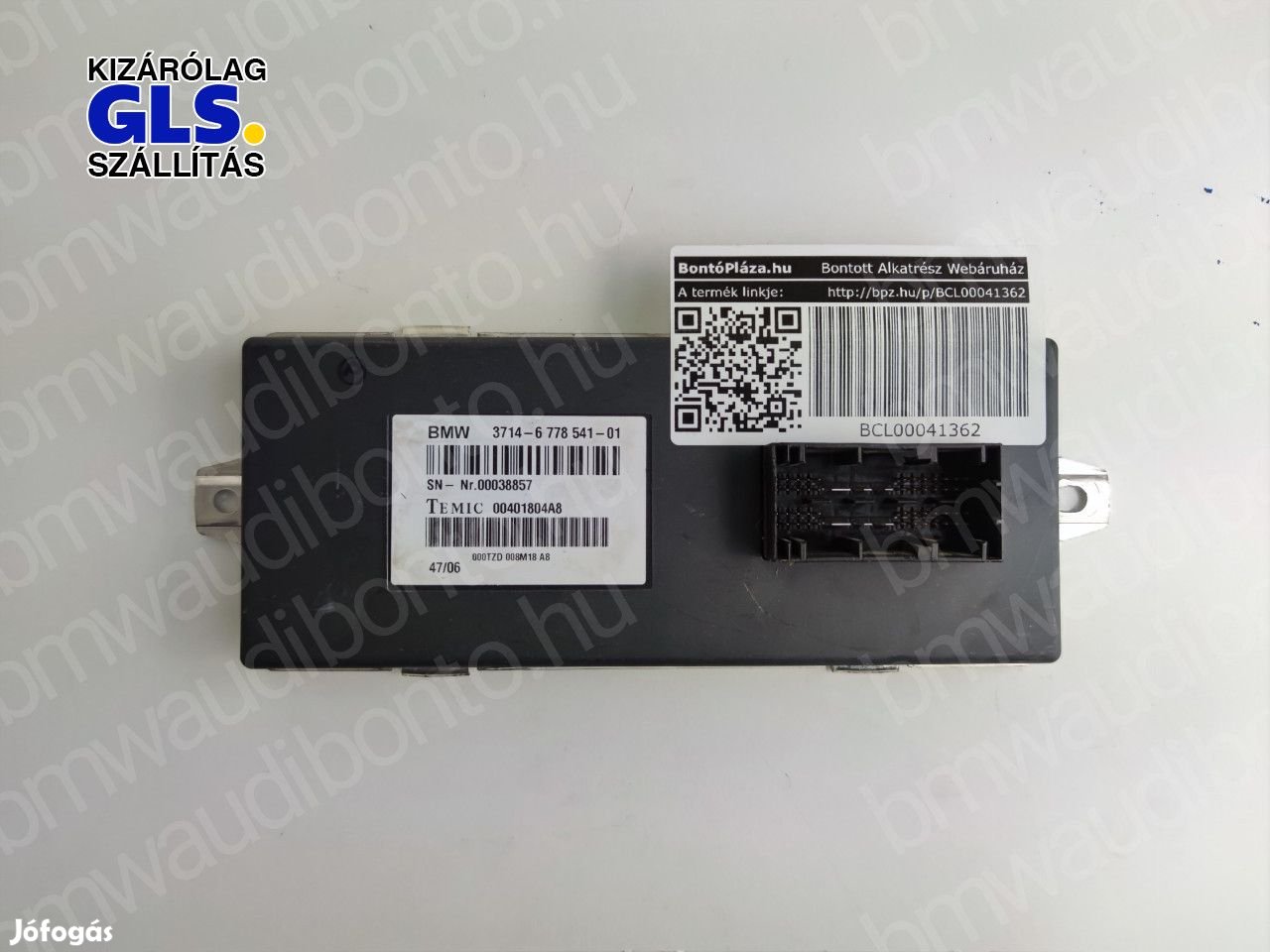 BMW 5 (E60) Dynamic Drive vezérlő egység/modul (6778541, 37146778541)