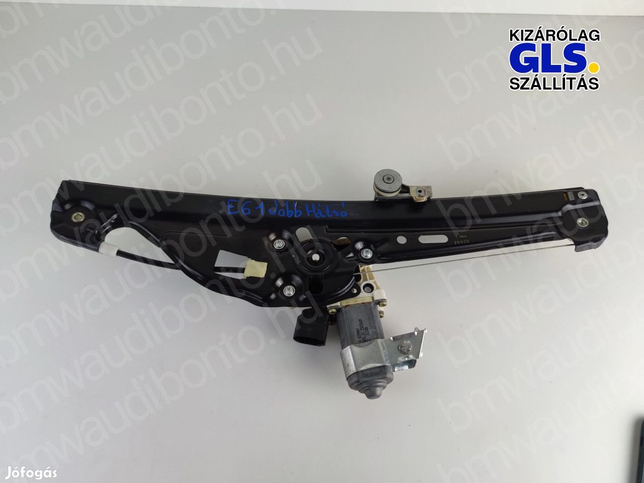 BMW 5 (E60) Jobb hátsó ajtó ablakemelő szerkezet (elektromos)