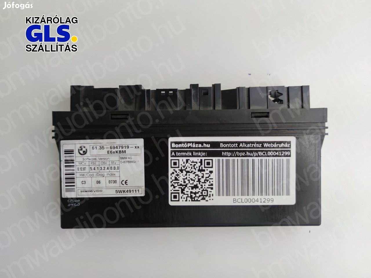 BMW 5 (E60) Komfort vezérlőegység/modul (6947919, 61356947919)