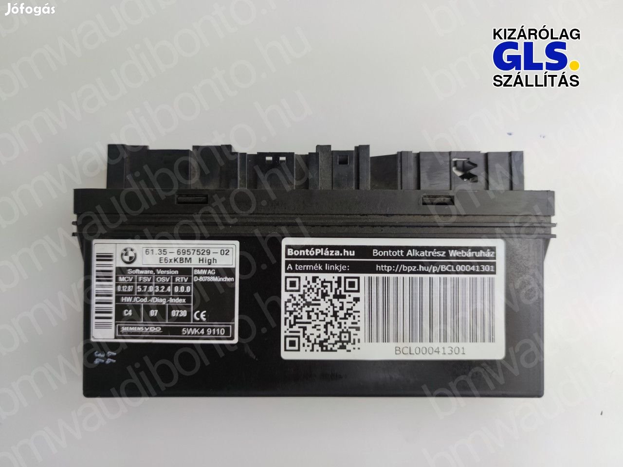 BMW 5 (E60) Komfort vezérlőegység/modul (6957529, 61356957529)