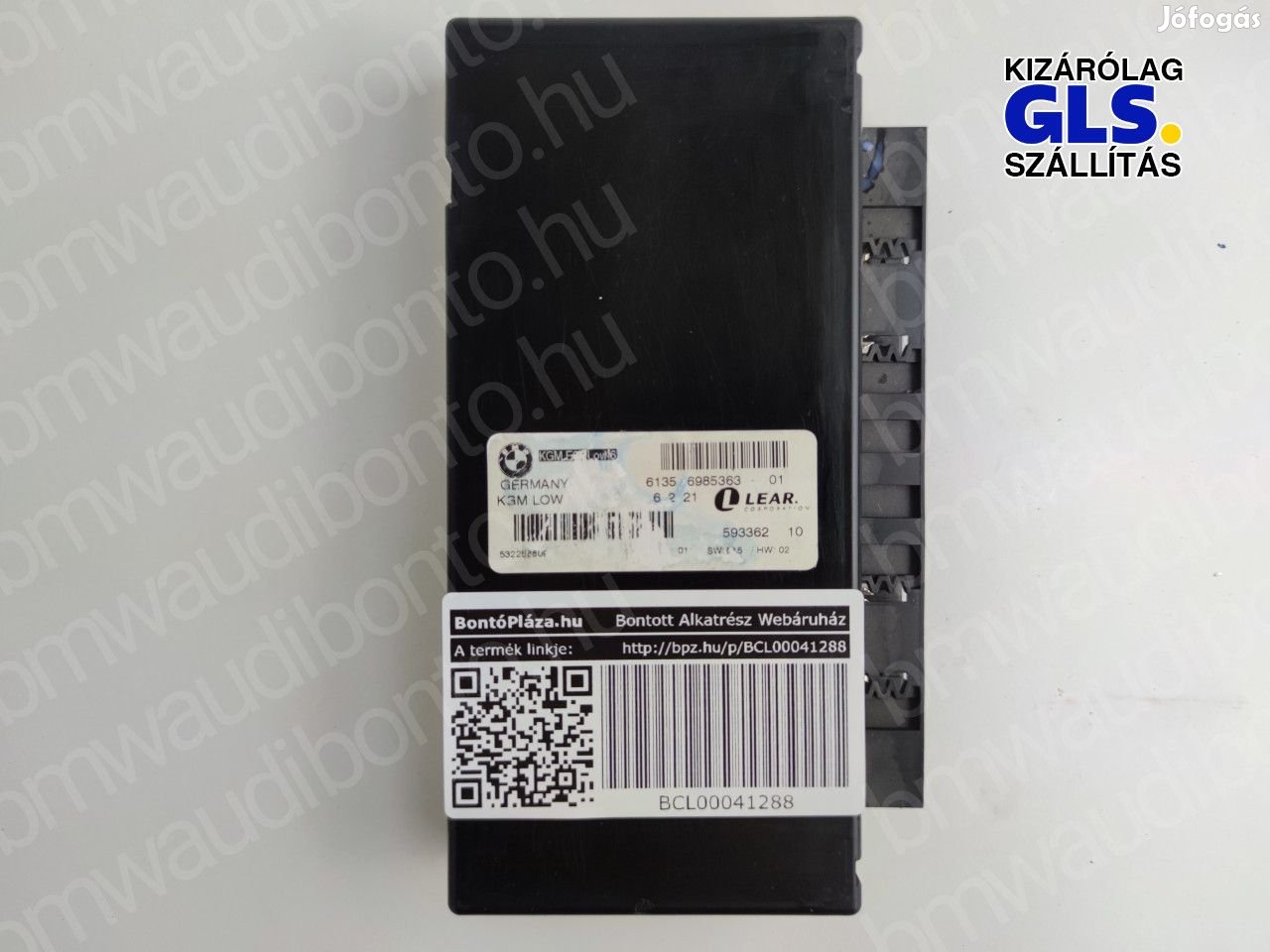 BMW 5 (E60) Komfort vezérlőegység/modul (6985363, 61356985363)