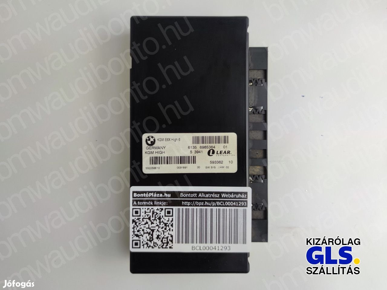 BMW 5 (E60) Komfort vezérlőegység/modul (6985364, 61356985364)