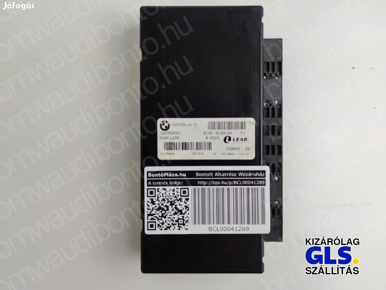 BMW 5 (E60) Komfort vezérlőegység/modul (9133144, 61359133144)
