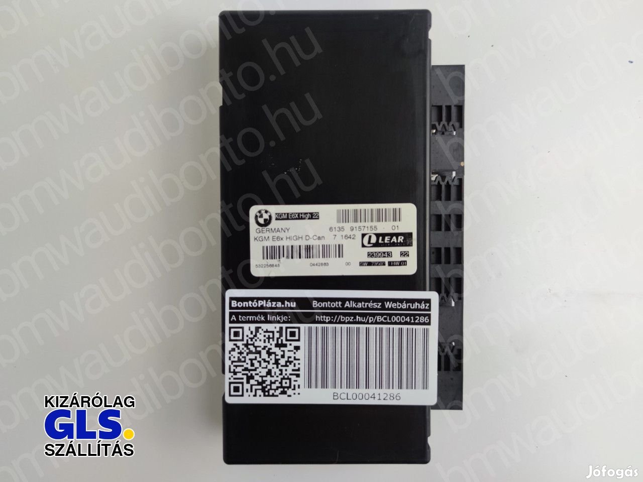 BMW 5 (E60) Komfort vezérlőegység/modul (9157155)