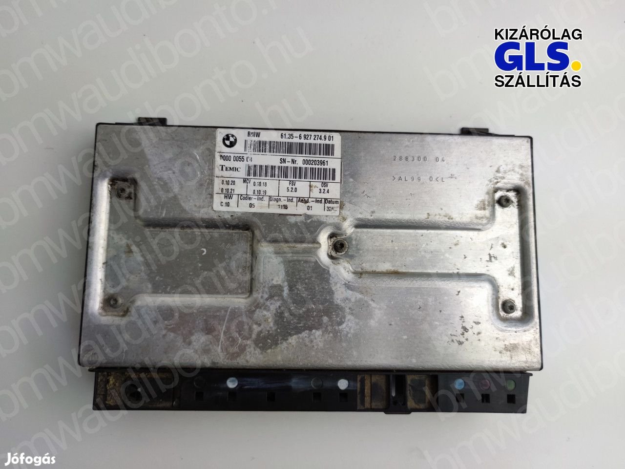 BMW 5 (E60) Ülés vezérlőegység/modul (6927274, 61356927274)
