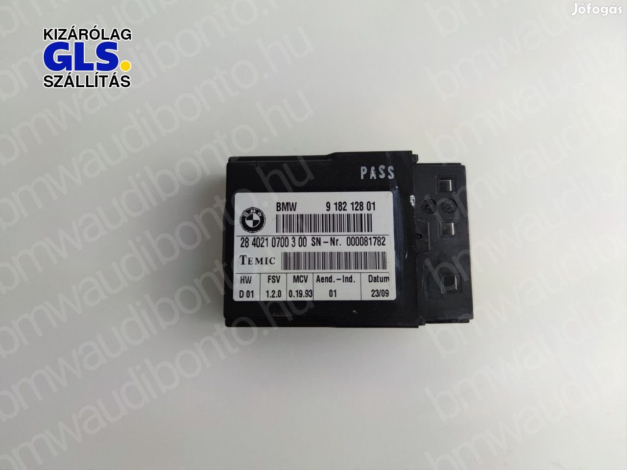 BMW 5 (E60) Ülés vezérlőegység/modul (9182128, 61359182128)