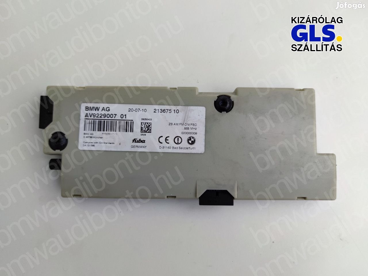 BMW 5 (F10) Antenna erősítő (9229007, 65209229007, 65209267085)