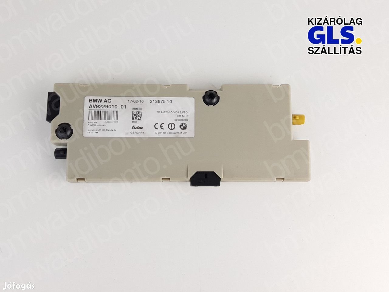 BMW 5 (F10) Antenna erősítő (9229010, 65209229010, 65209267088)