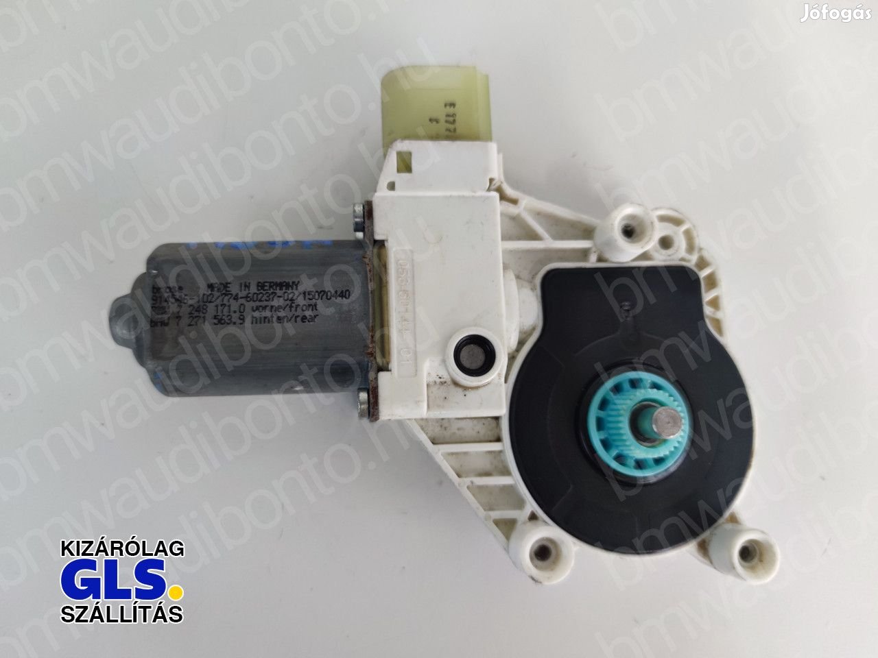 BMW 5 (F10) Bal hátsó ajtó ablakemelő motor (7271563, 51337271563)