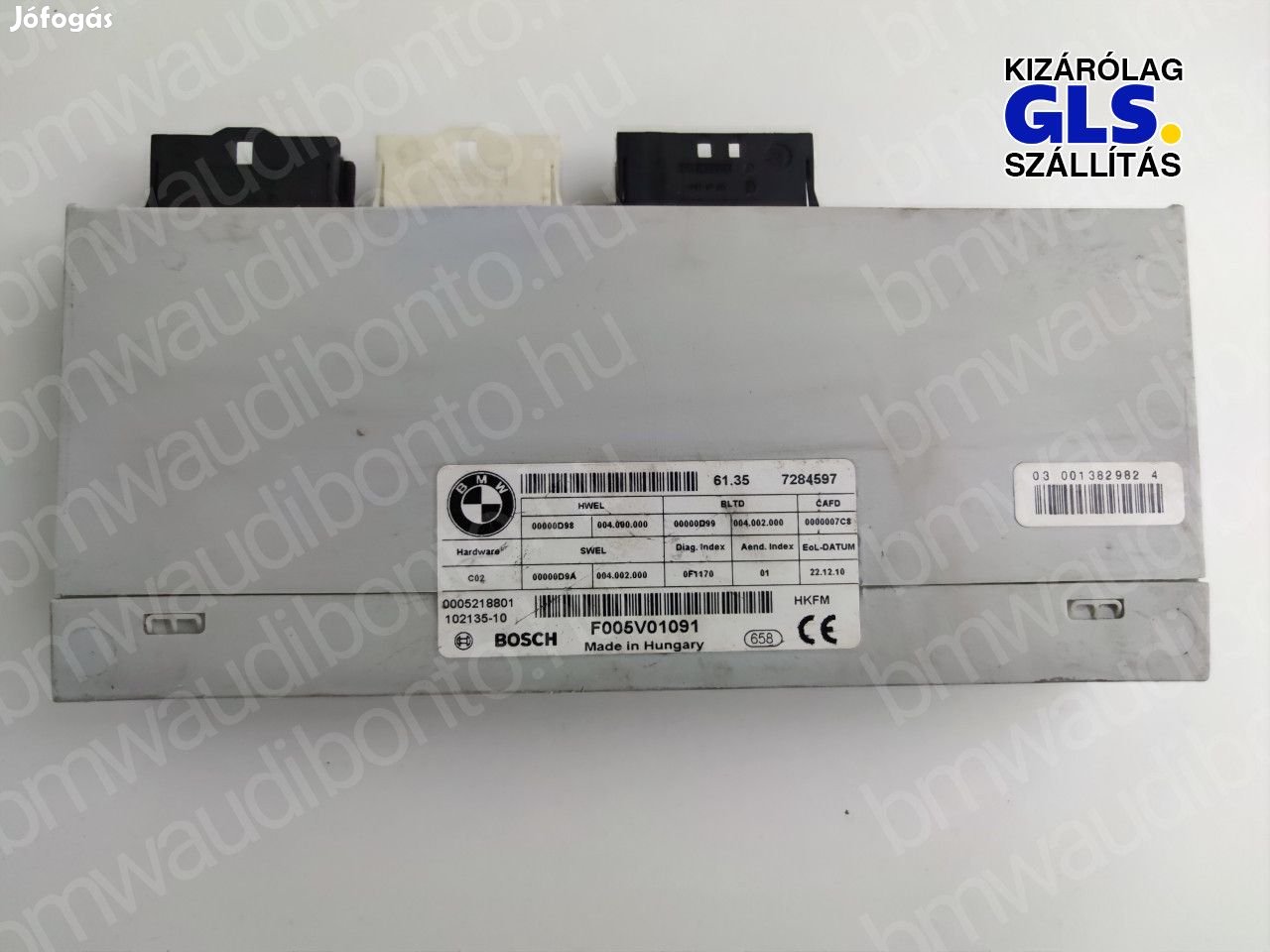 BMW 5 (F10) Csomagtér vezérlőegység/modul (7284597)