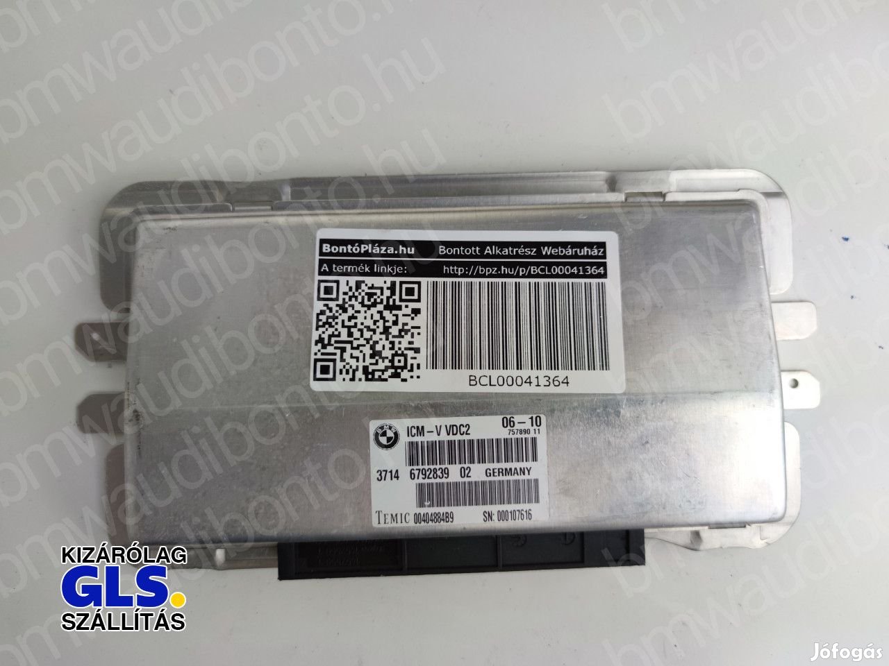 BMW 5 (F10) Futómű vezérlőegység/modul (6792839, 37146792839)