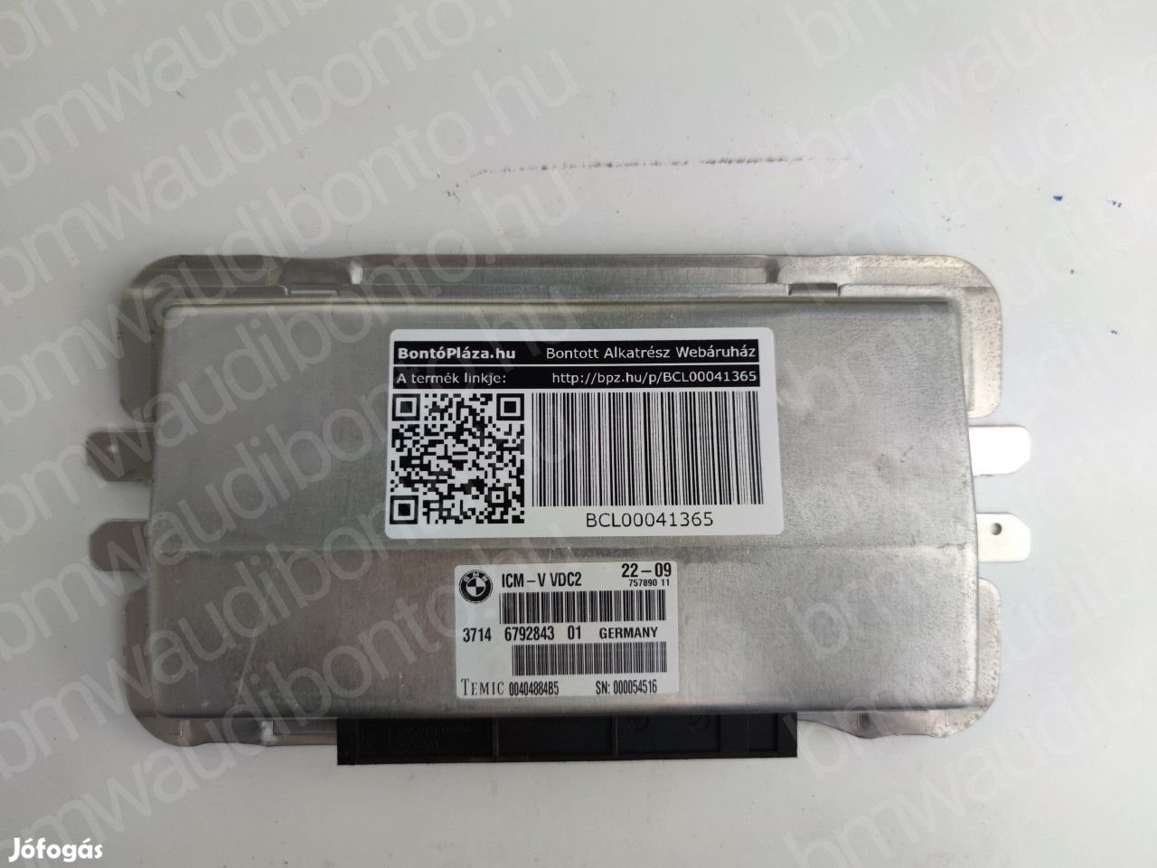BMW 5 (F10) Futómű vezérlőegység/modul (6792843, 37146792843)