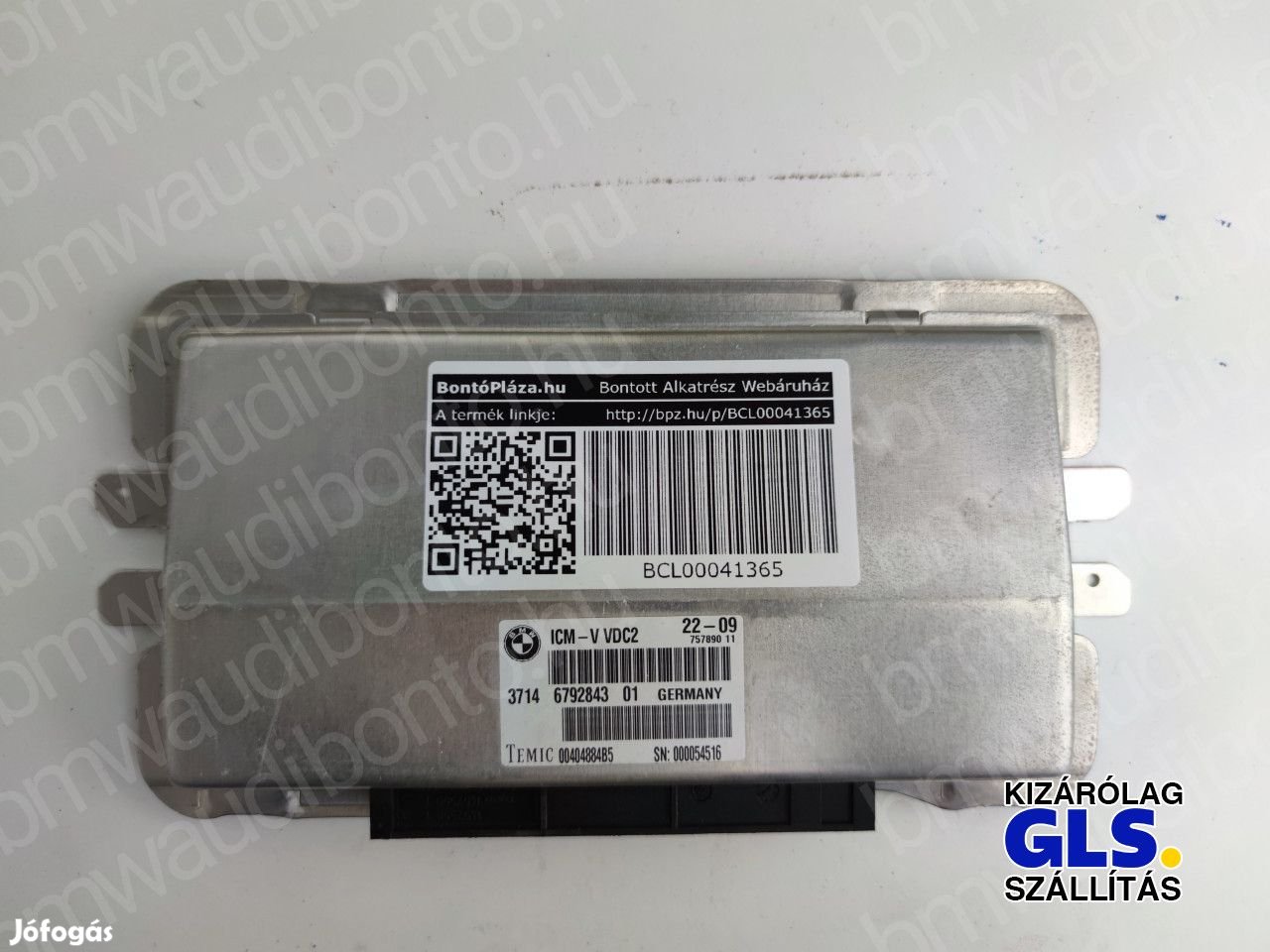 BMW 5 (F10) Futómű vezérlőegység/modul (6792843, 37146792843)