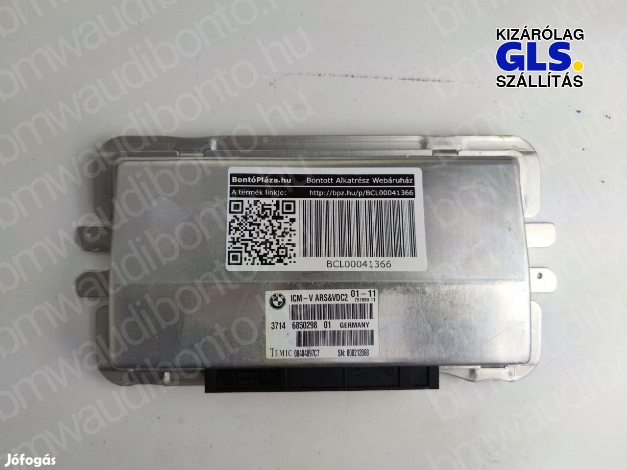 BMW 5 (F10) Futómű vezérlőegység/modul (6850298, 37146850298)