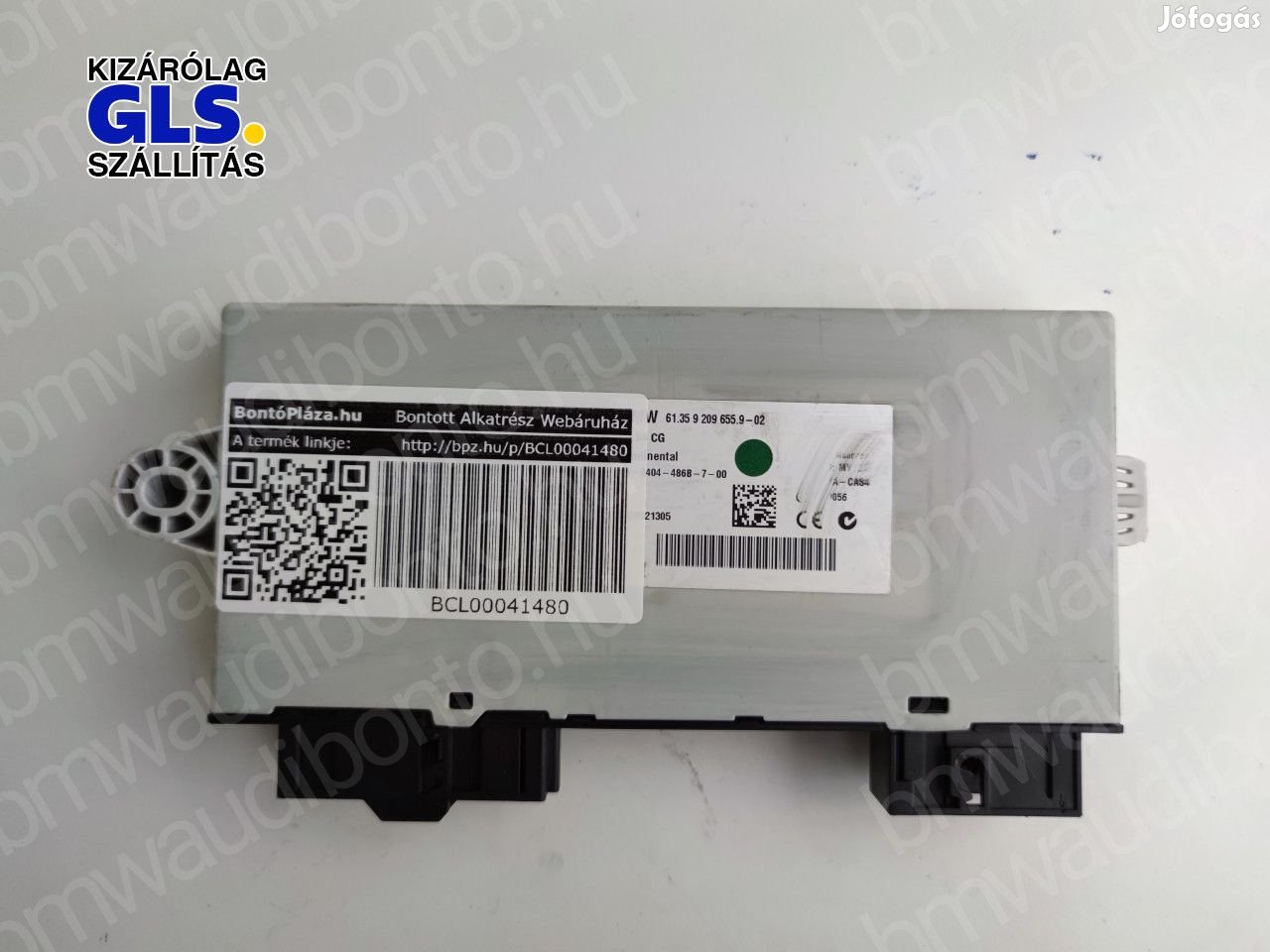 BMW 5 (F10) Indításgátló vezérlőegység/modul (9209655, 61359209655)