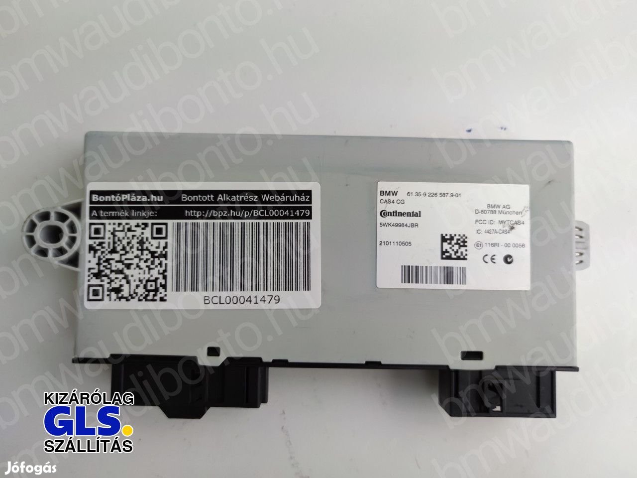 BMW 5 (F10) Indításgátló vezérlőegység/modul (9226587, 61359226587)