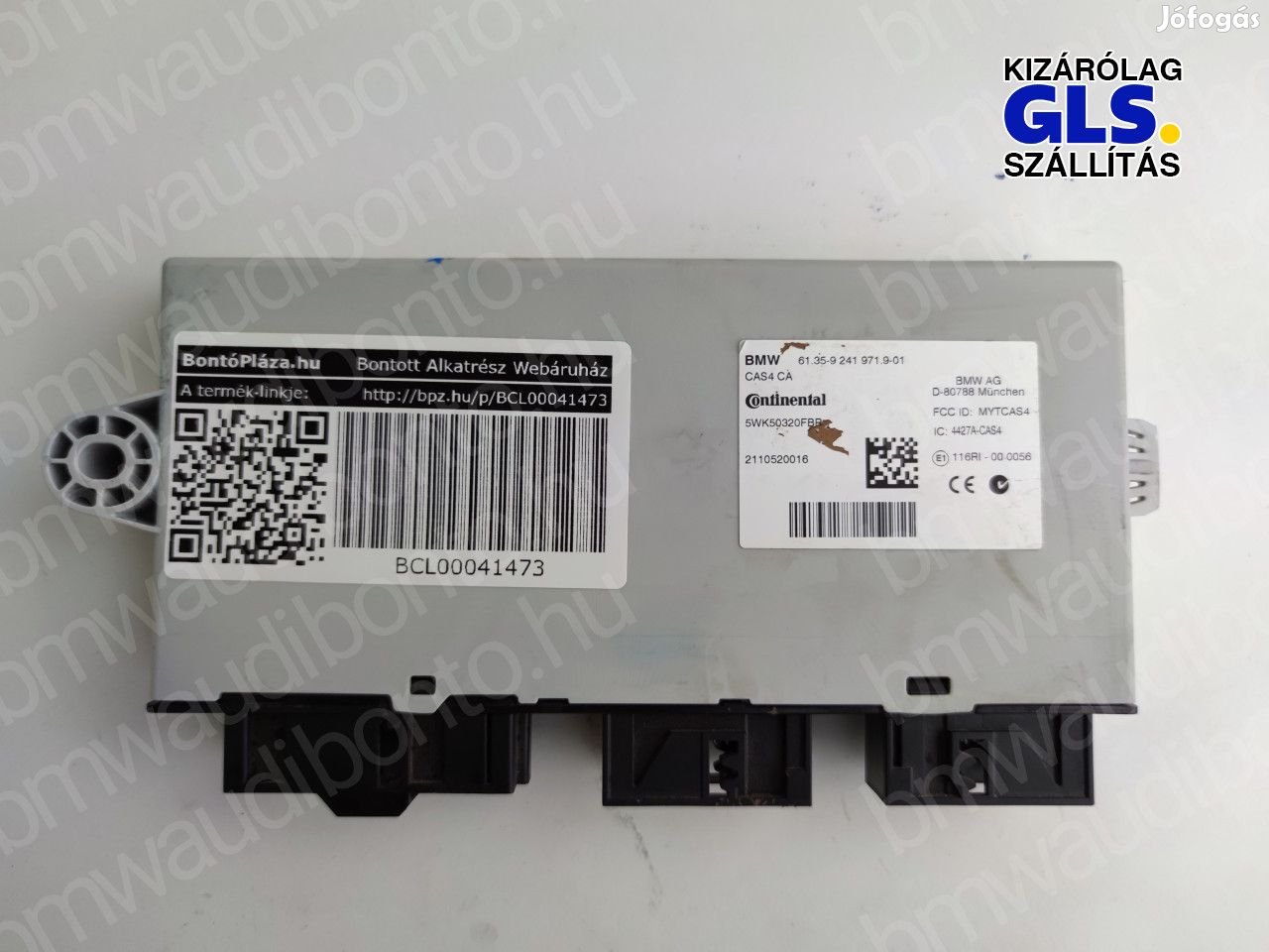BMW 5 (F10) Indításgátló vezérlőegység/modul (9241971, 61359241971)