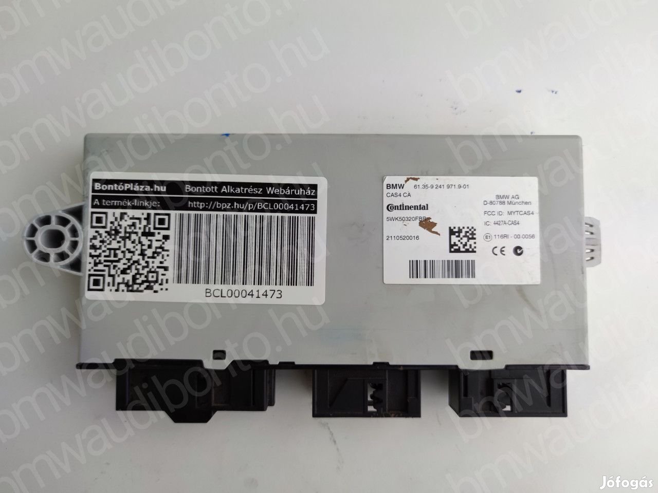 BMW 5 (F10) Indításgátló vezérlőegység/modul (9241971, 61359241971)