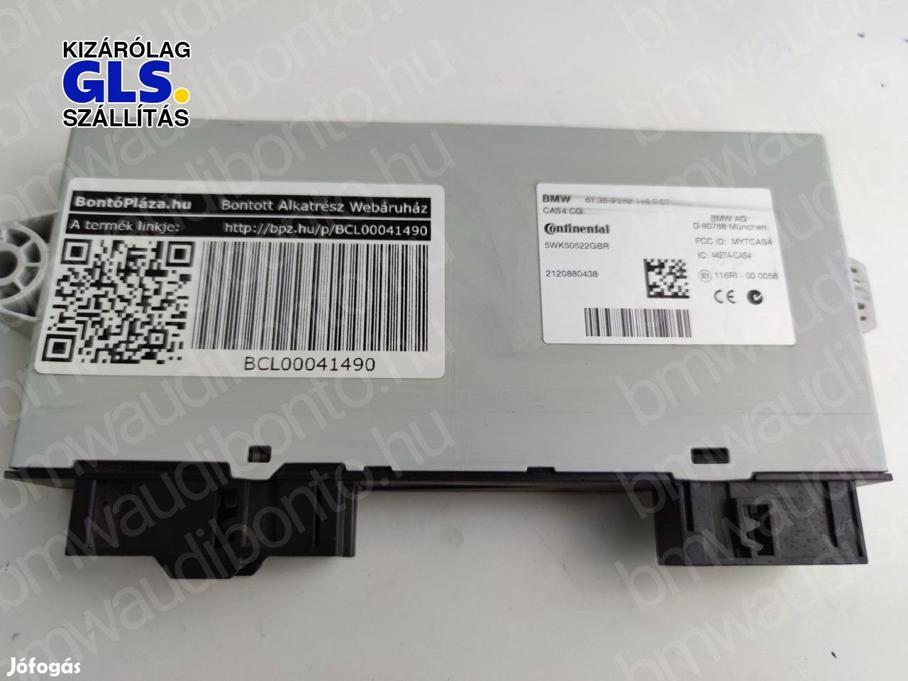 BMW 5 (F10) Indításgátló vezérlőegység/modul (9282118, 61359282118)