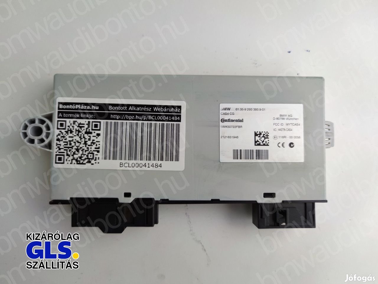 BMW 5 (F10) Indításgátló vezérlőegység/modul (9293393, 61359293393)