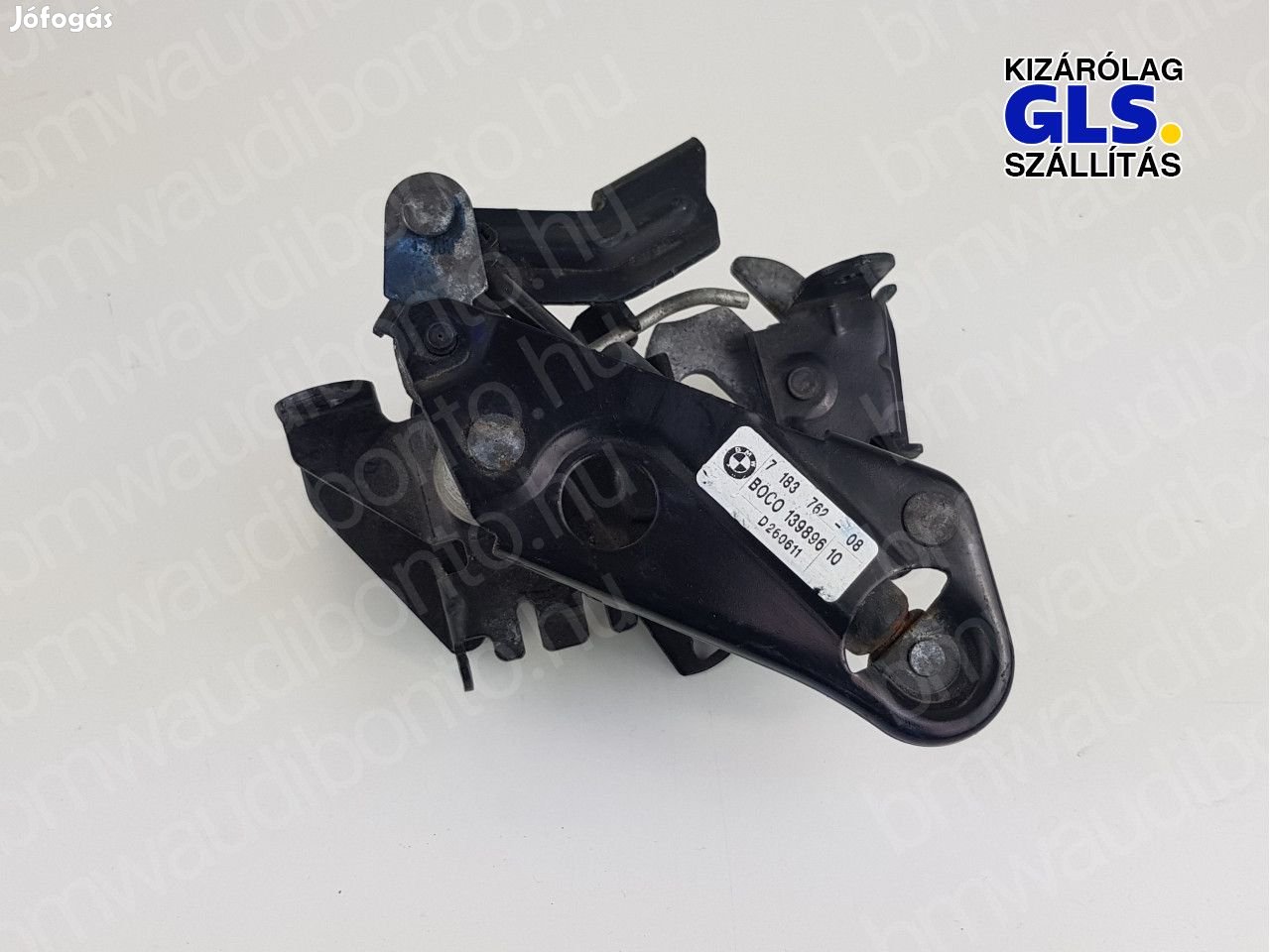 BMW 5 (F10) Jobb motorháztető zárszerkezet (7183762, 51237183762)