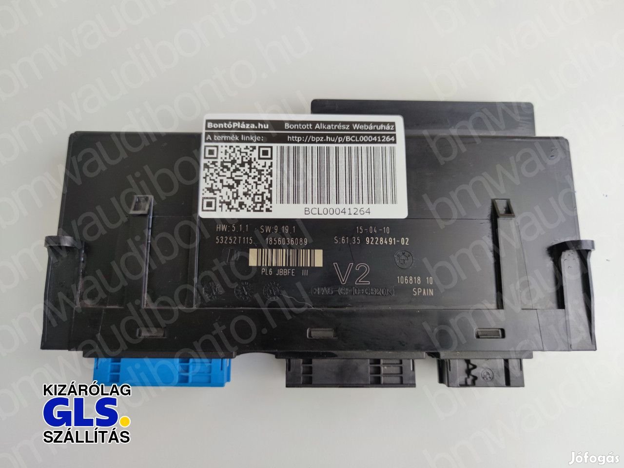 BMW 5 (F10) Komfort vezérlőegység/modul (9228491)