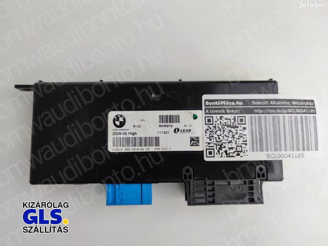 BMW 5 (F10) Komfort vezérlőegység/modul (9243210)