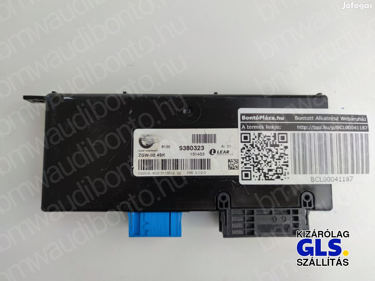 BMW 5 (F10) Komfort vezérlőegység/modul (9380323)