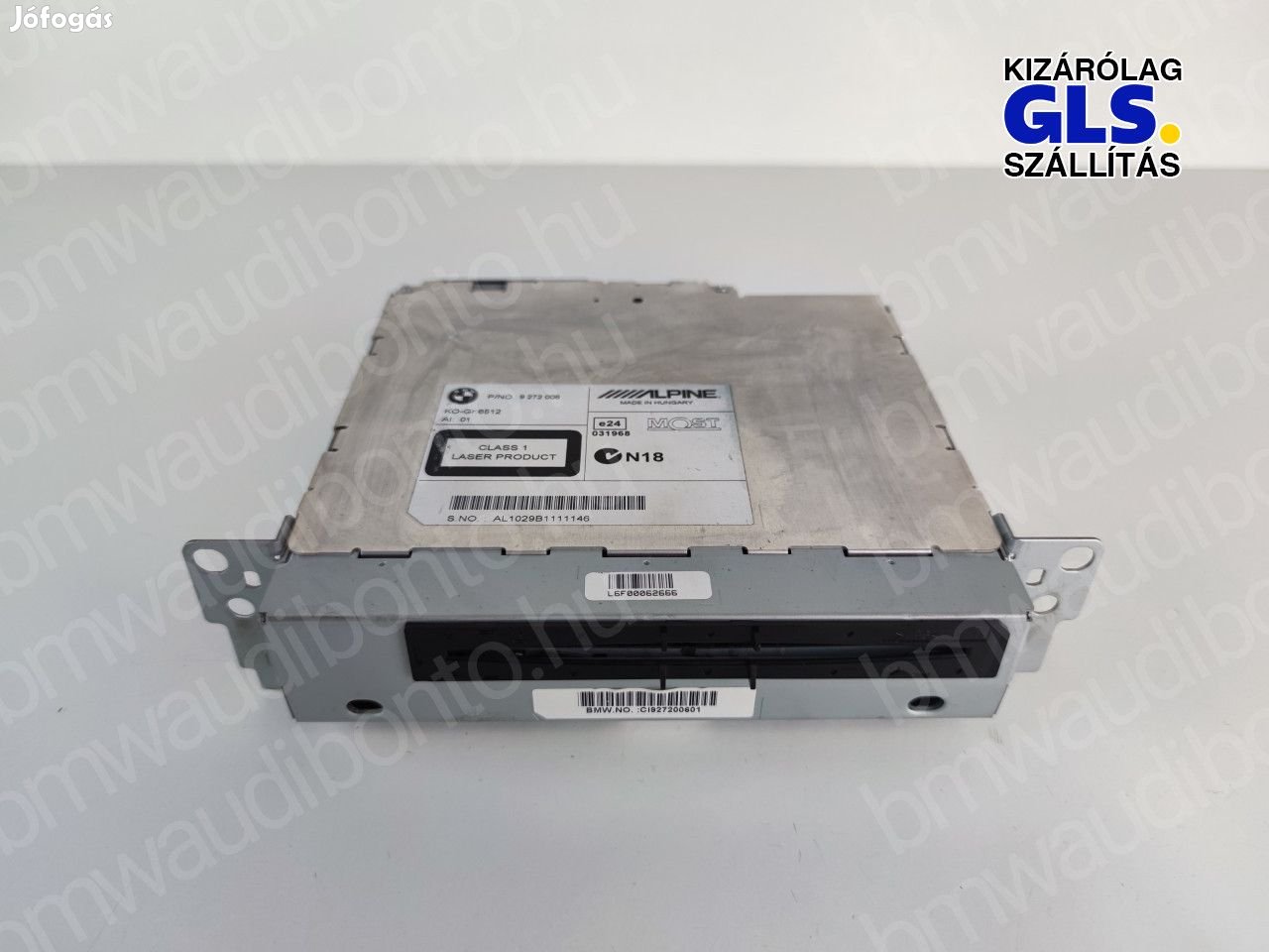 BMW 5 (F10) Navigációs fejegység (9272006, 65129272006, 65129282029)