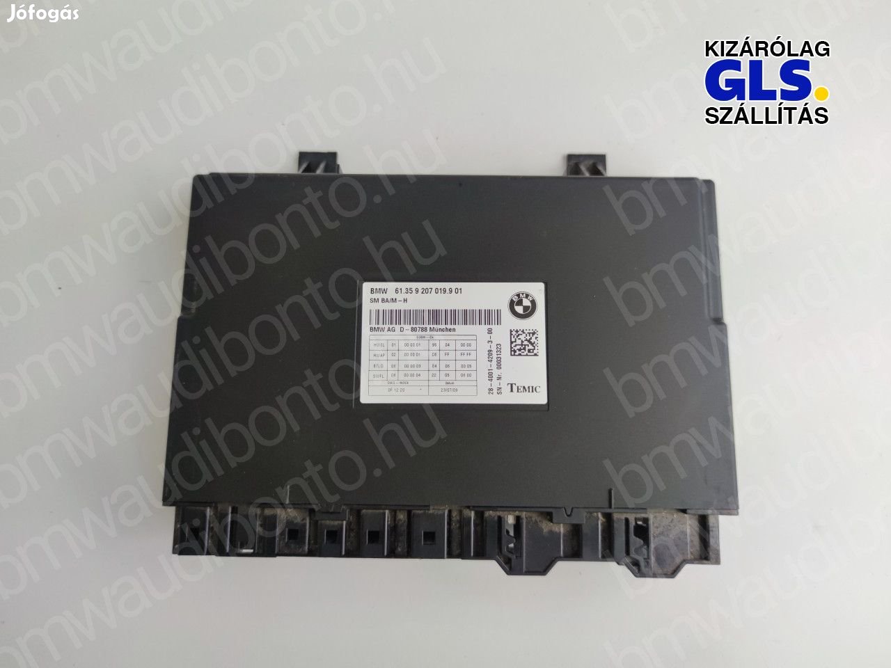 BMW 5 (F10) Ülés vezérlőegység/modul (9207019)