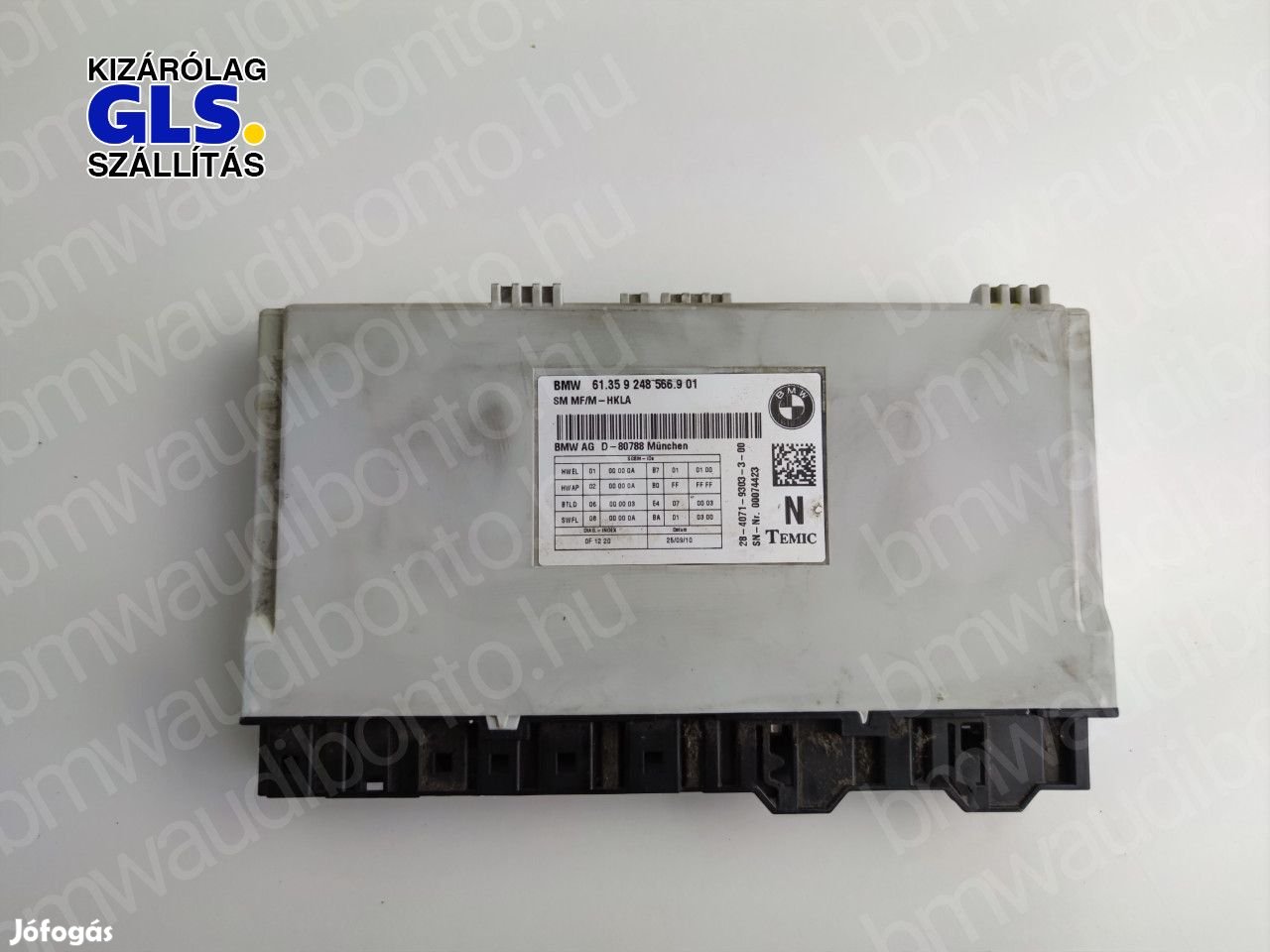 BMW 5 (F10) Ülés vezérlőegység/modul (9248566, 61359248566)