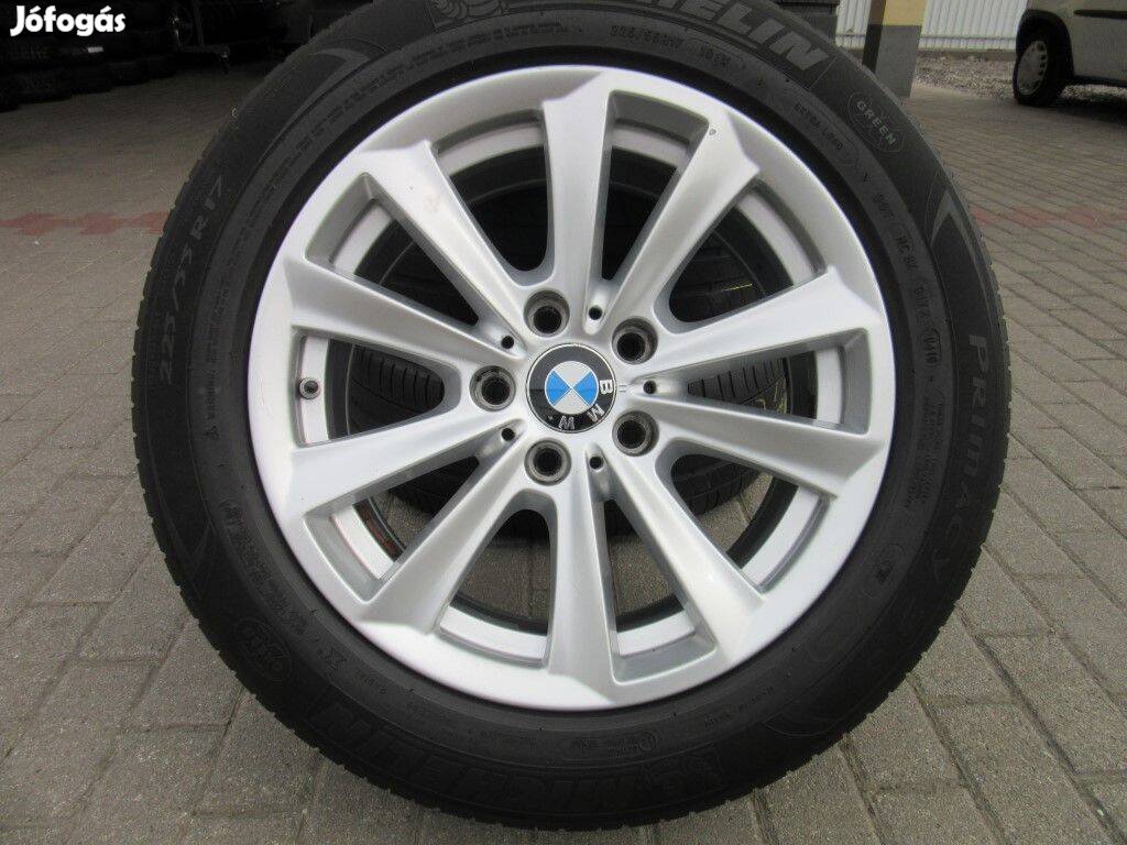 BMW 5 gyári Alukerék Michelin 225/55 R 17 nyári gumival eladó
