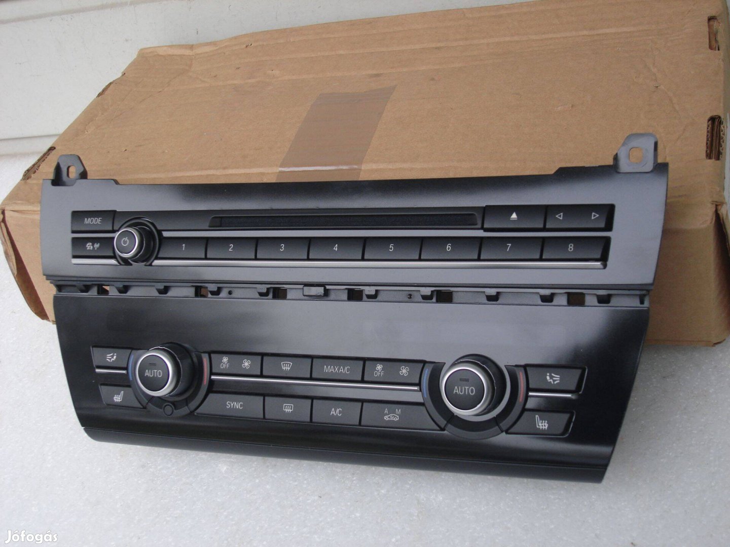BMW 5-ös F10 F11 LCI Új Klímapanel 6131938425 Gyári 2011-től
