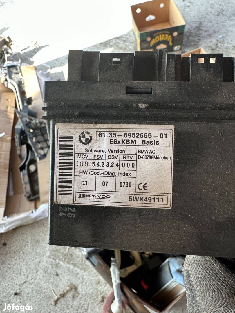 BMW 5-ös sorozat E60/E61 komfort elektronika (6952653)