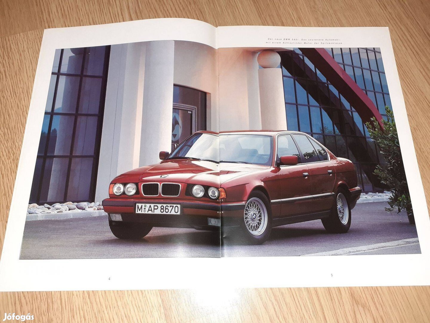 BMW 5 sorozat prospektus - 1992, német nyelvű