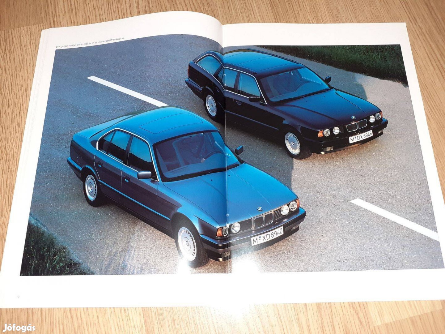 BMW 5 sorozat prospektus - 1993, német nyelvű