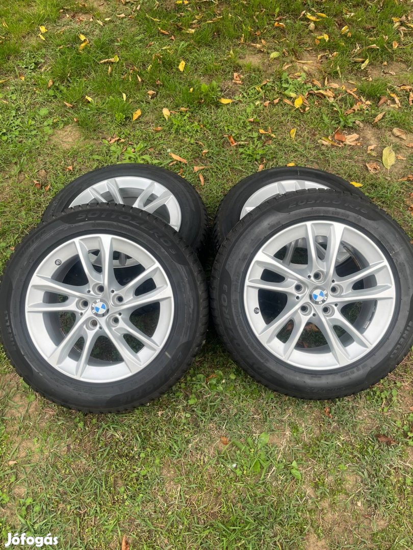BMW 5x112 16os alufelni Téli gumival