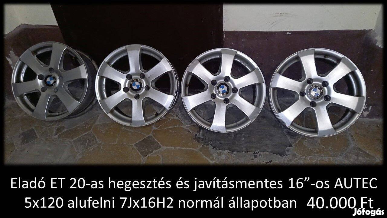 BMW 5x120 Alufelni 16"