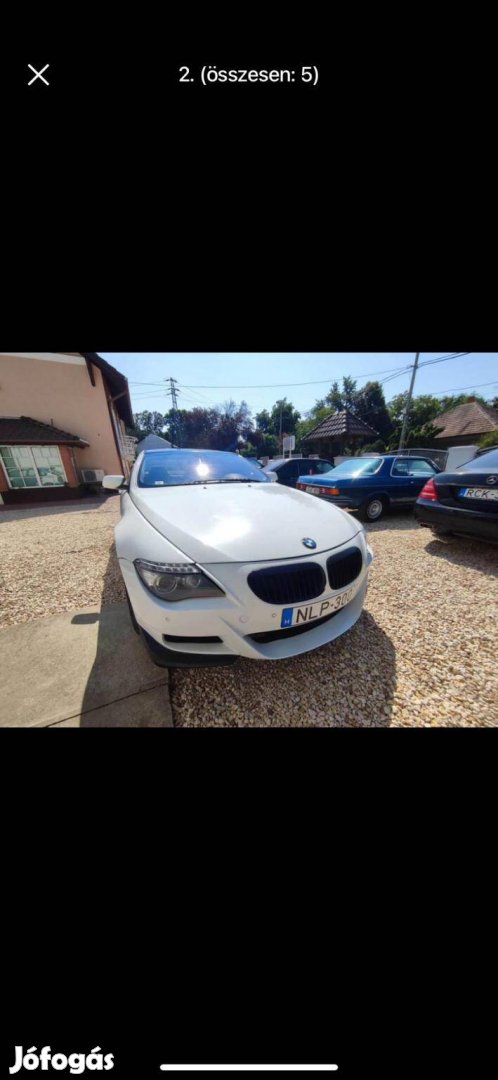 BMW 635d (Automata) Hybrid Turbo 400+LE Csere Is!
