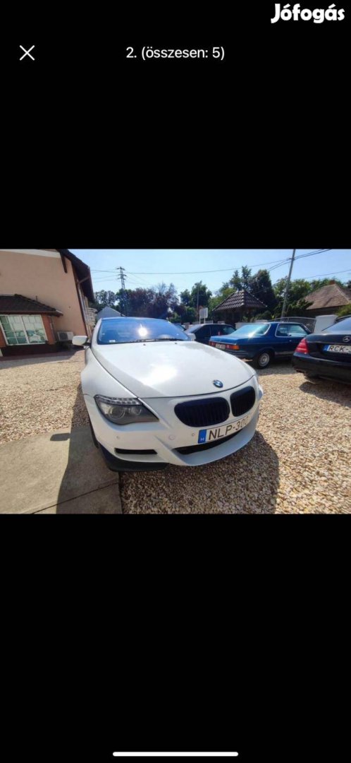 BMW 635d (Automata) Hybrid Turbo 400+LE Csere Is!