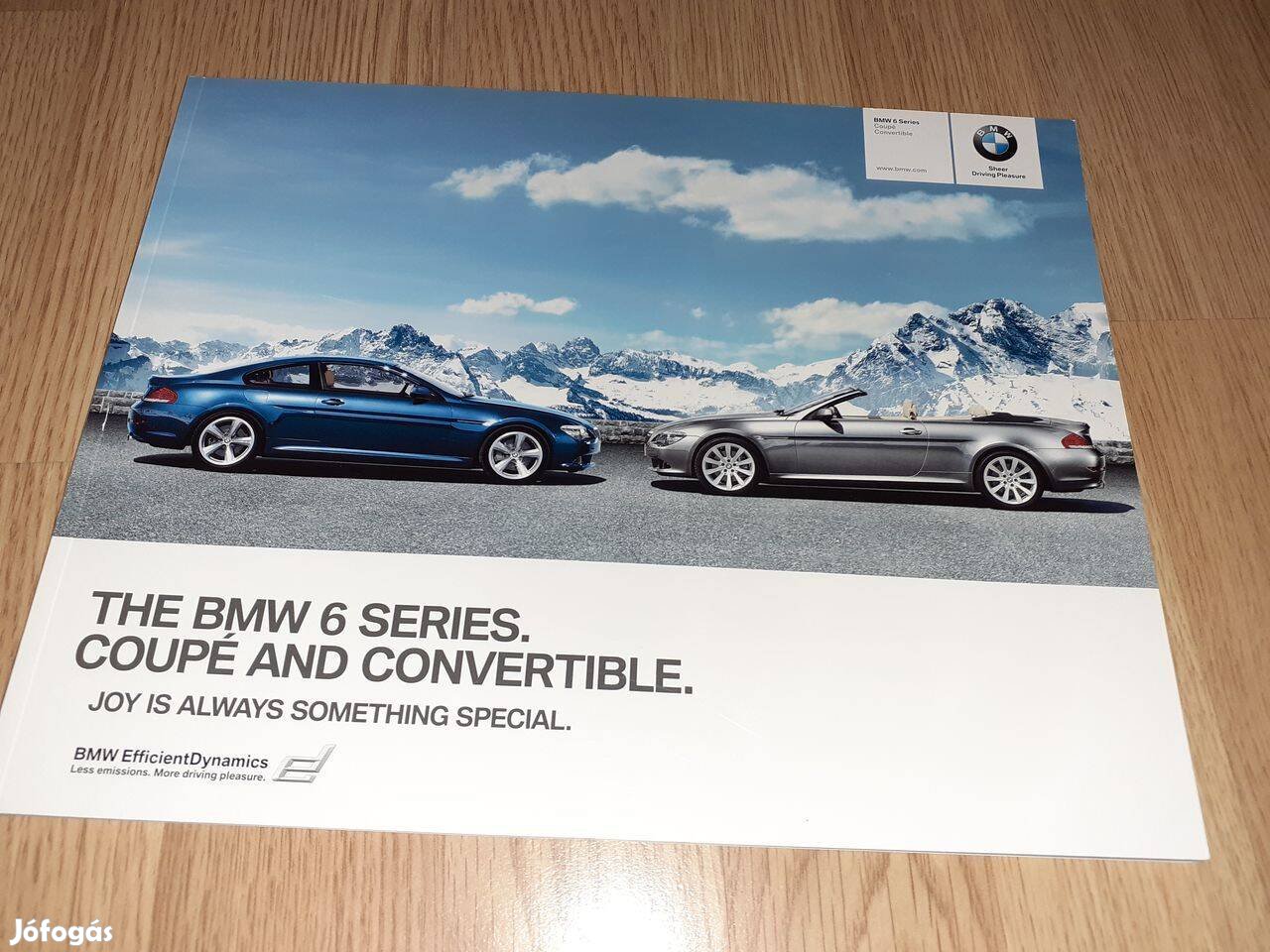 BMW 6 Coupe és Cabrio prospektus - 2010, angol nyelvű