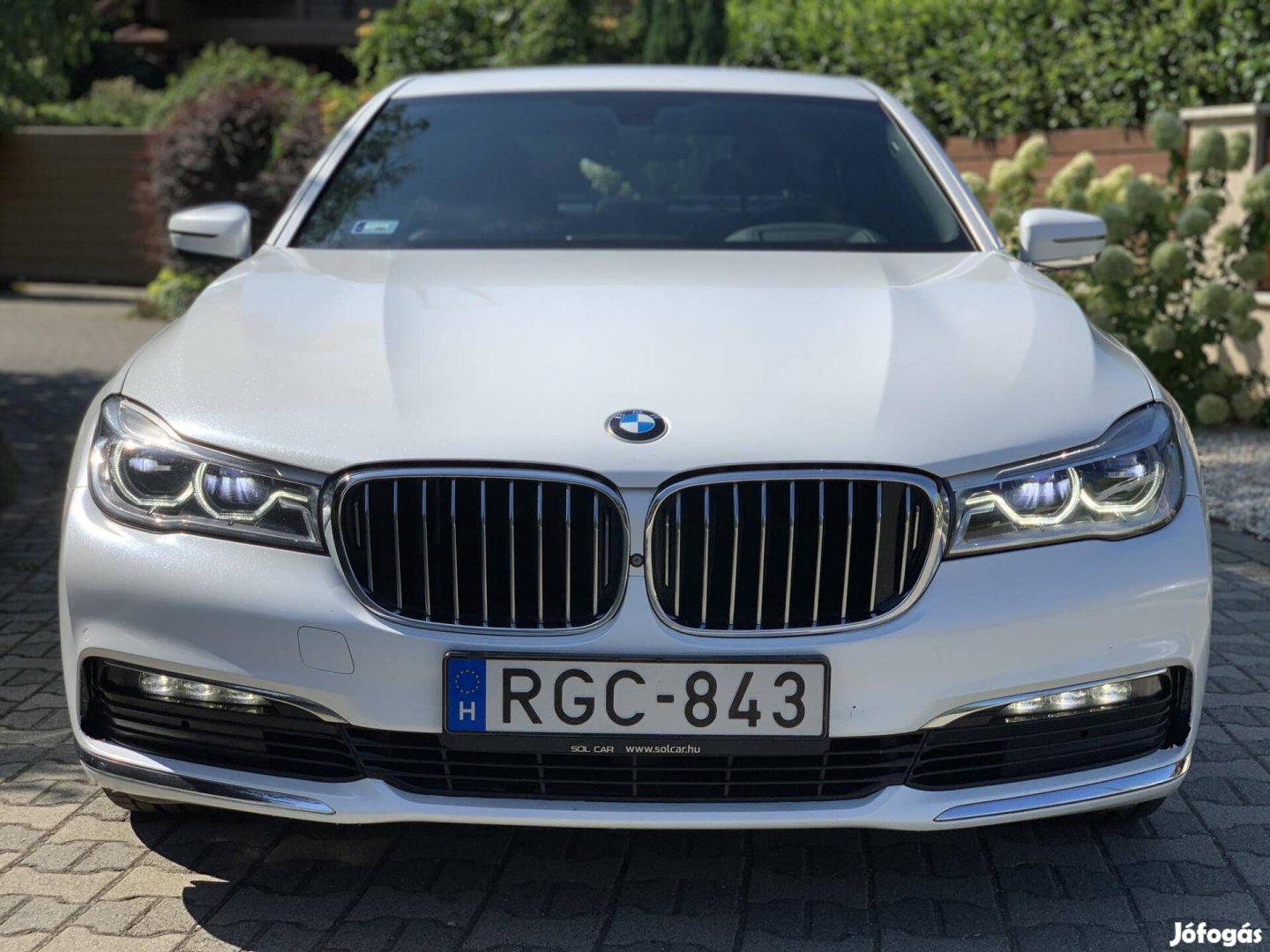 BMW 730d (Automata) Foglalózva! Gyöngyház-Fehér...