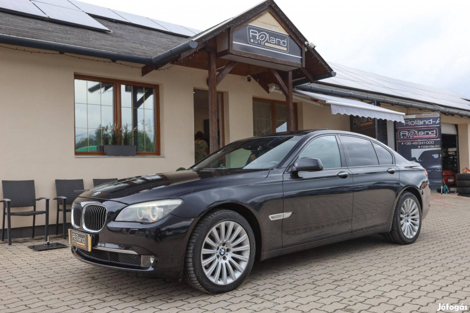 BMW 730d (Automata) Holttérfigyelő - Navi - BI-...