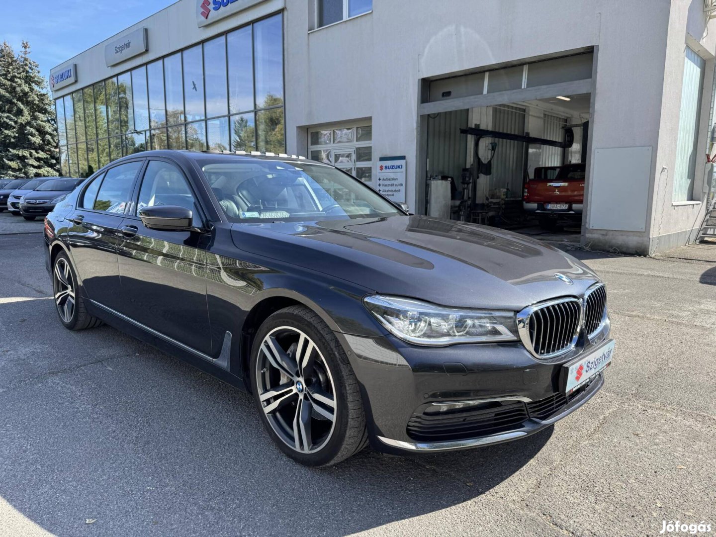 BMW 740d xdrive (Automata) Szigetváron