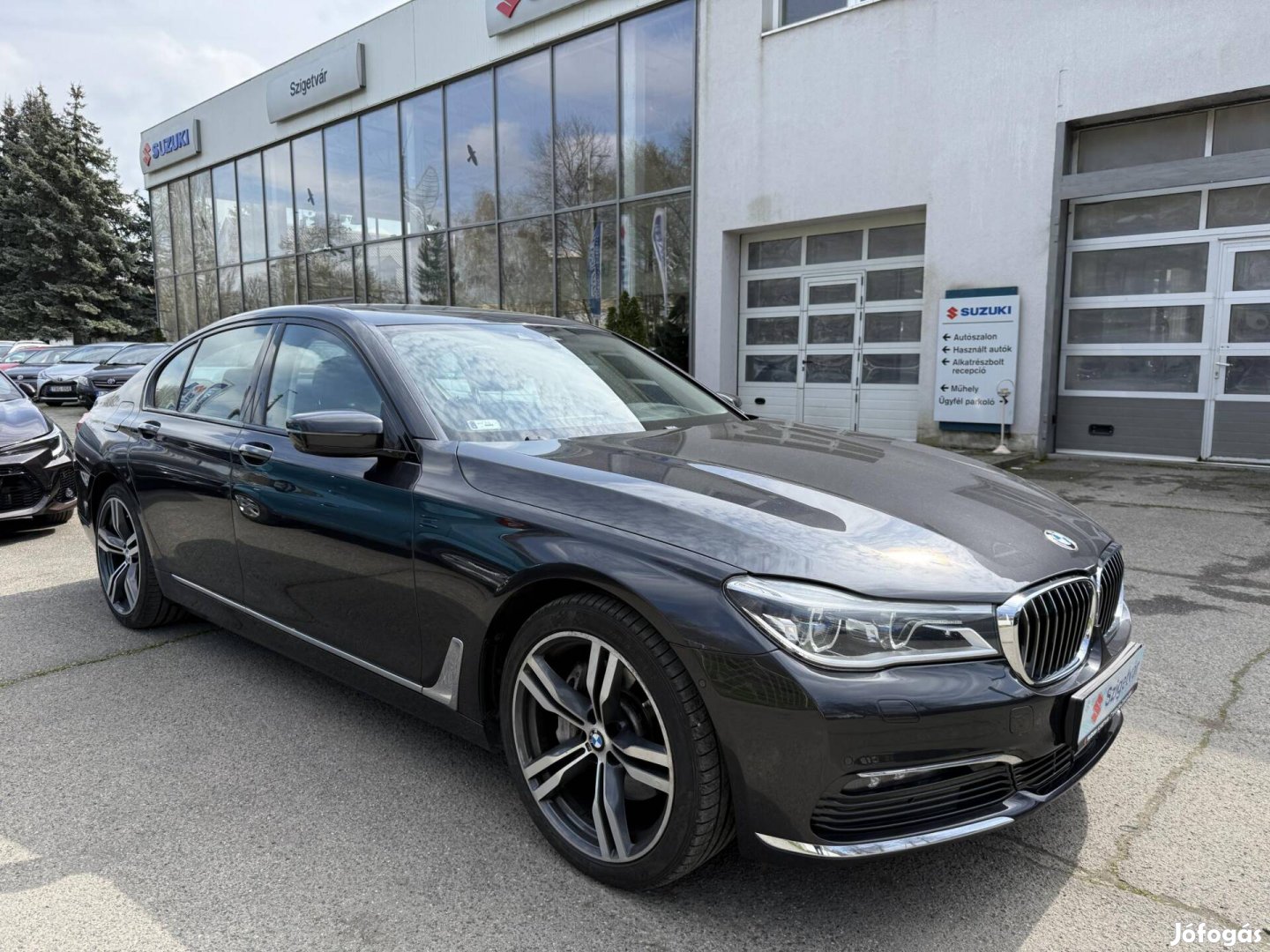 BMW 740d xdrive (Automata) Szigetváron