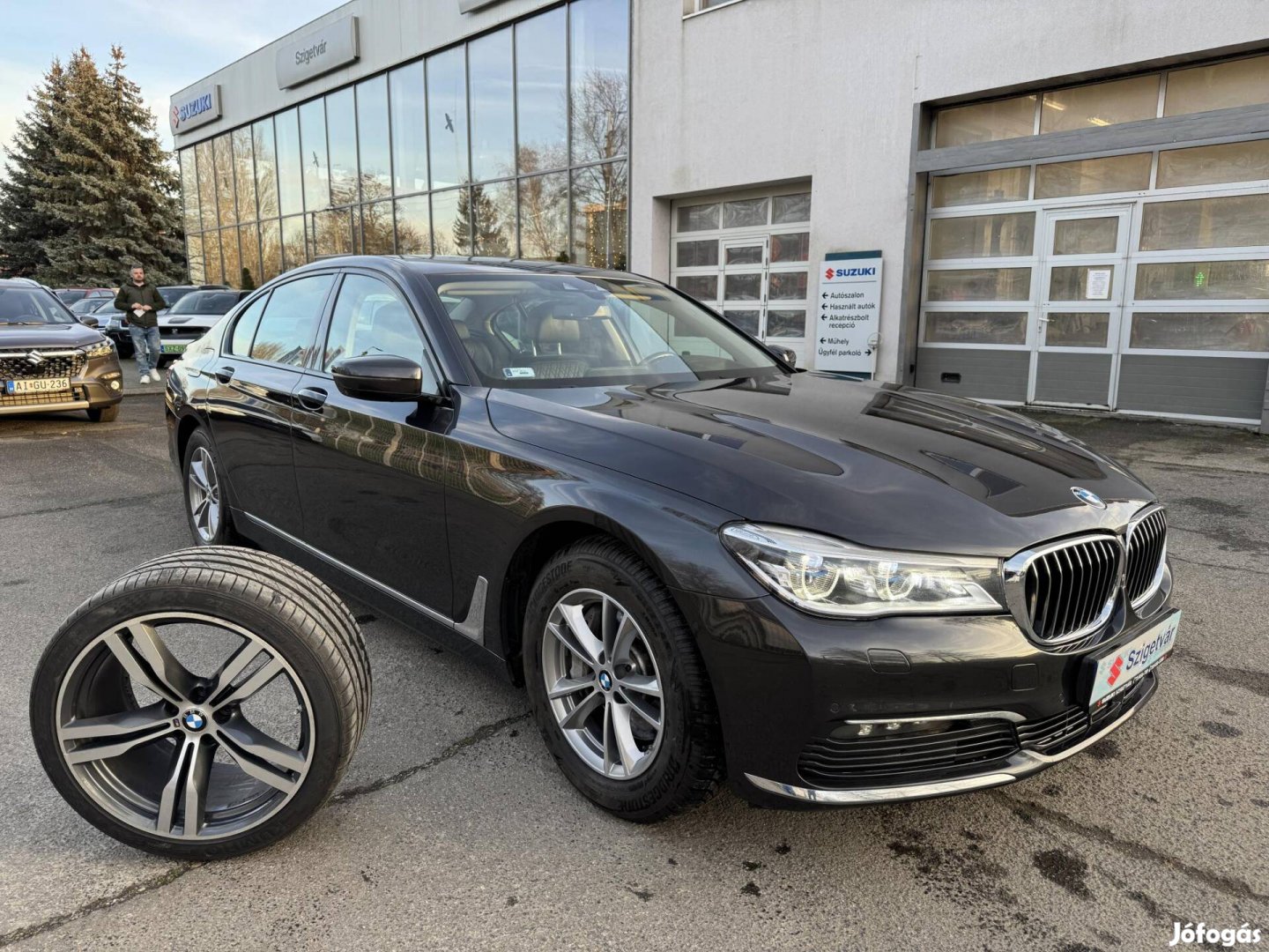 BMW 740d xdrive (Automata) Szigetváron + téli k...