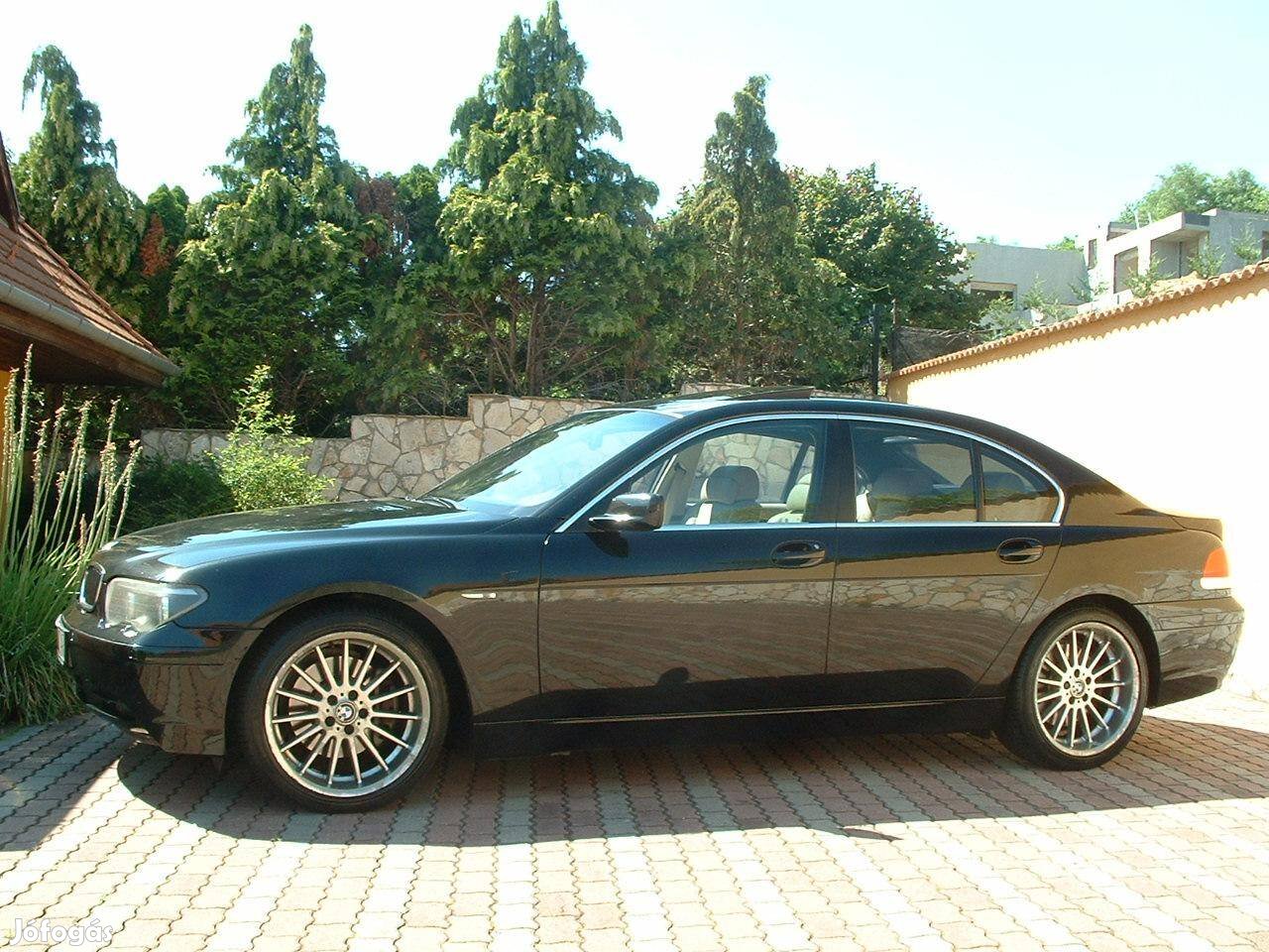 BMW 745i (Automata) Karambolmentes! Végig szerv...