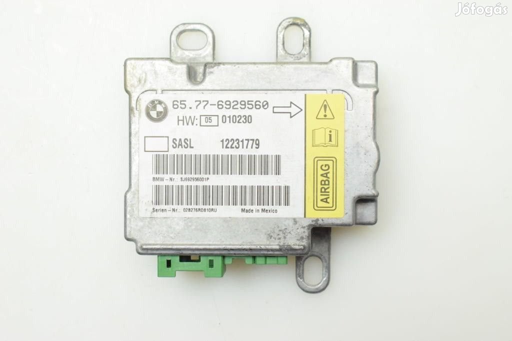 BMW 7 E65 Légzsákvezérlő modul 6929560