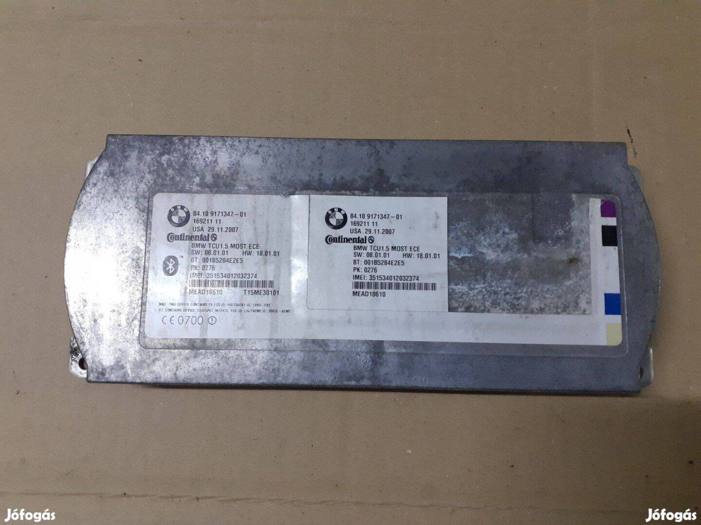 BMW 7 E65 audio modul eladó! 84109171347