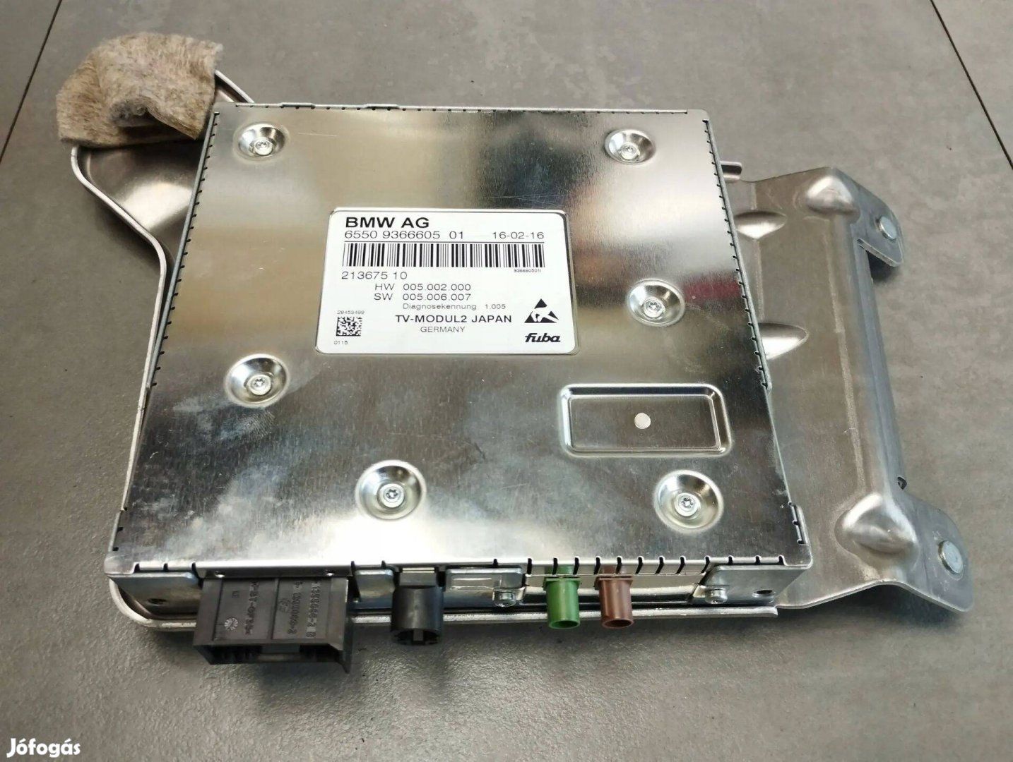 BMW 7 G11 TV modul 65509366605